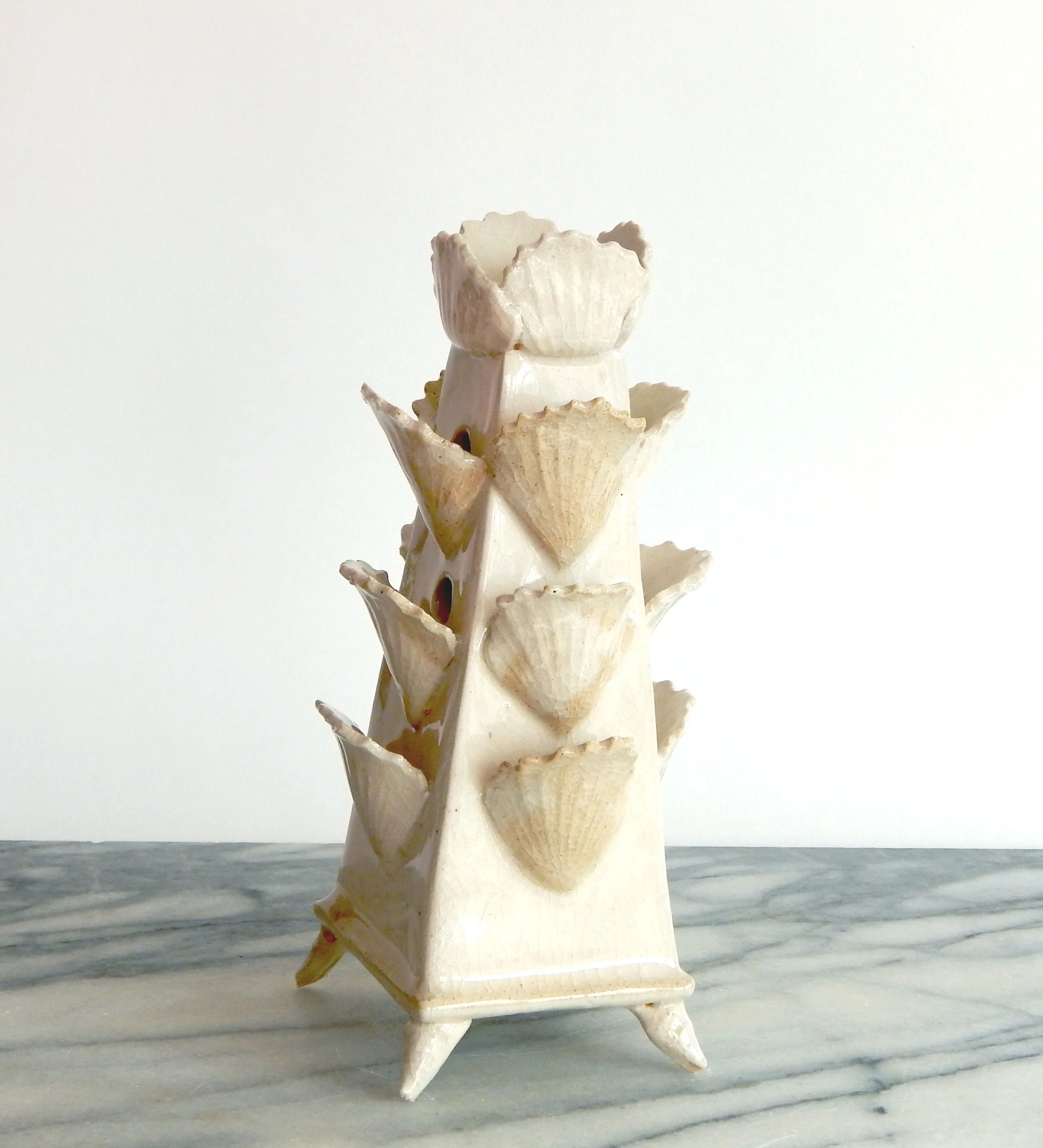8-inch Cream Tulipierre — Furbelow and Bibelot